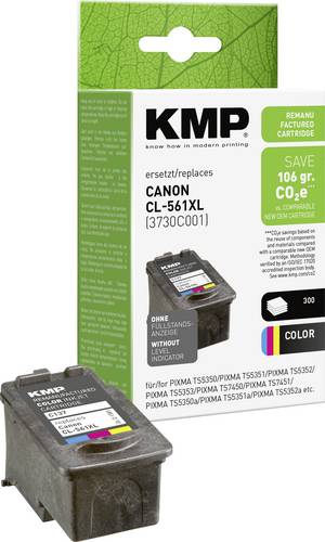 KMP Druckerpatrone ersetzt Canon CL-561 XL Kompatibel Color C137 1581,4030
