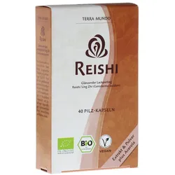 Reishi Vitalpilz Bio Terra Mundo Kapseln 40 St