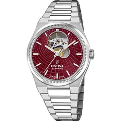 Festina Automatik Damen Automatik F20054/A - rot - 35mm