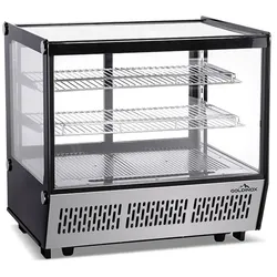 Positive Theken-Kühlvitrine Schwarz 120 Liter PREMIUM - GOLDINOX