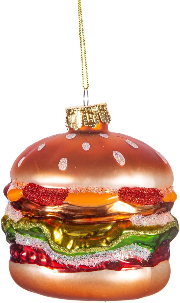 Sass & Belle Kerstbal Hamburger