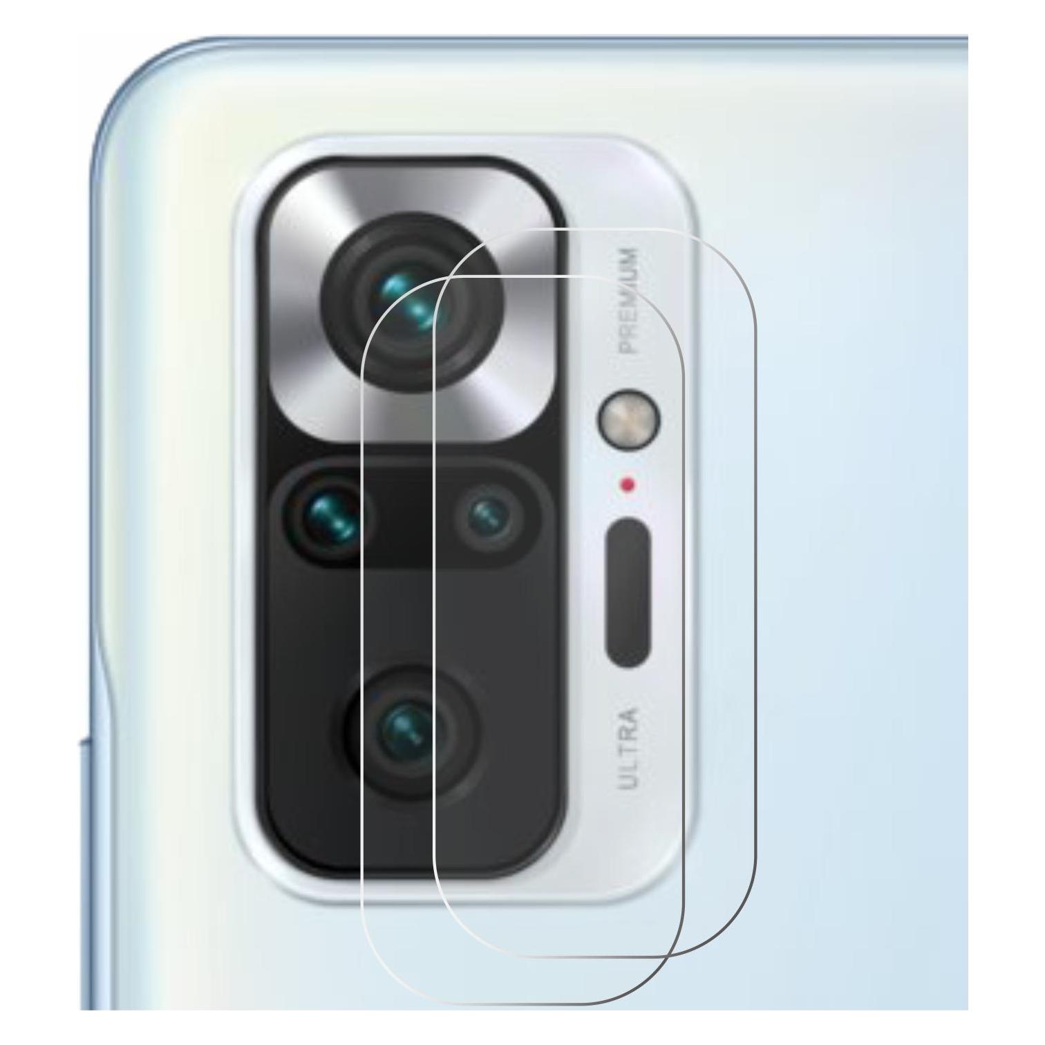 ScreenLeaf Schutzfolie für Xiaomi Redmi Note 10 Pro / Max (nur Kamera) Displayschutz Display Schutz Folie Klar (Xiaomi Redmi Note 10 Pro) (6141244)