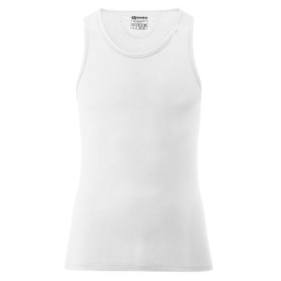Funktionsshirt GONSO "Base Shirt Sleeveless M", Herren, Gr. 5XL, weiß, 89% Polypropylen, 11% Elastolefin, Rundhals, Shirts Funktionsshirt Sportshirt, Herren Fahrrad-Unterhemd, elastisch und atmungsaktiv Rundhals Radshirt