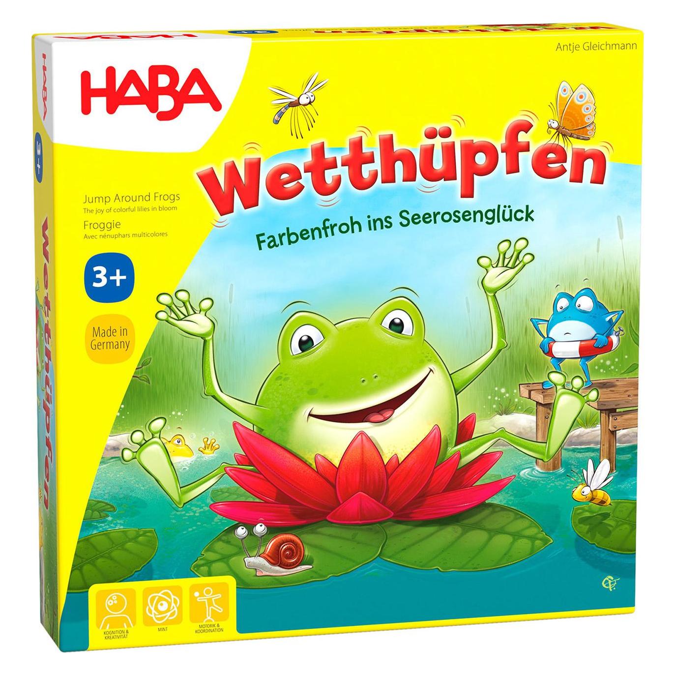 Haba Wetthüpfen (Deutsch, 2 - 4 Spieler) (305272)