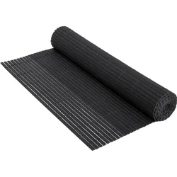 PVC SICHTSCHUTZMATTE 160 x 500 cm Anthrazit UV-beständig Wasserdicht