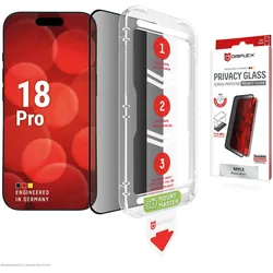 DISPLEX Privacy Panzerglas (10H) für Apple iPhone 18 Pro