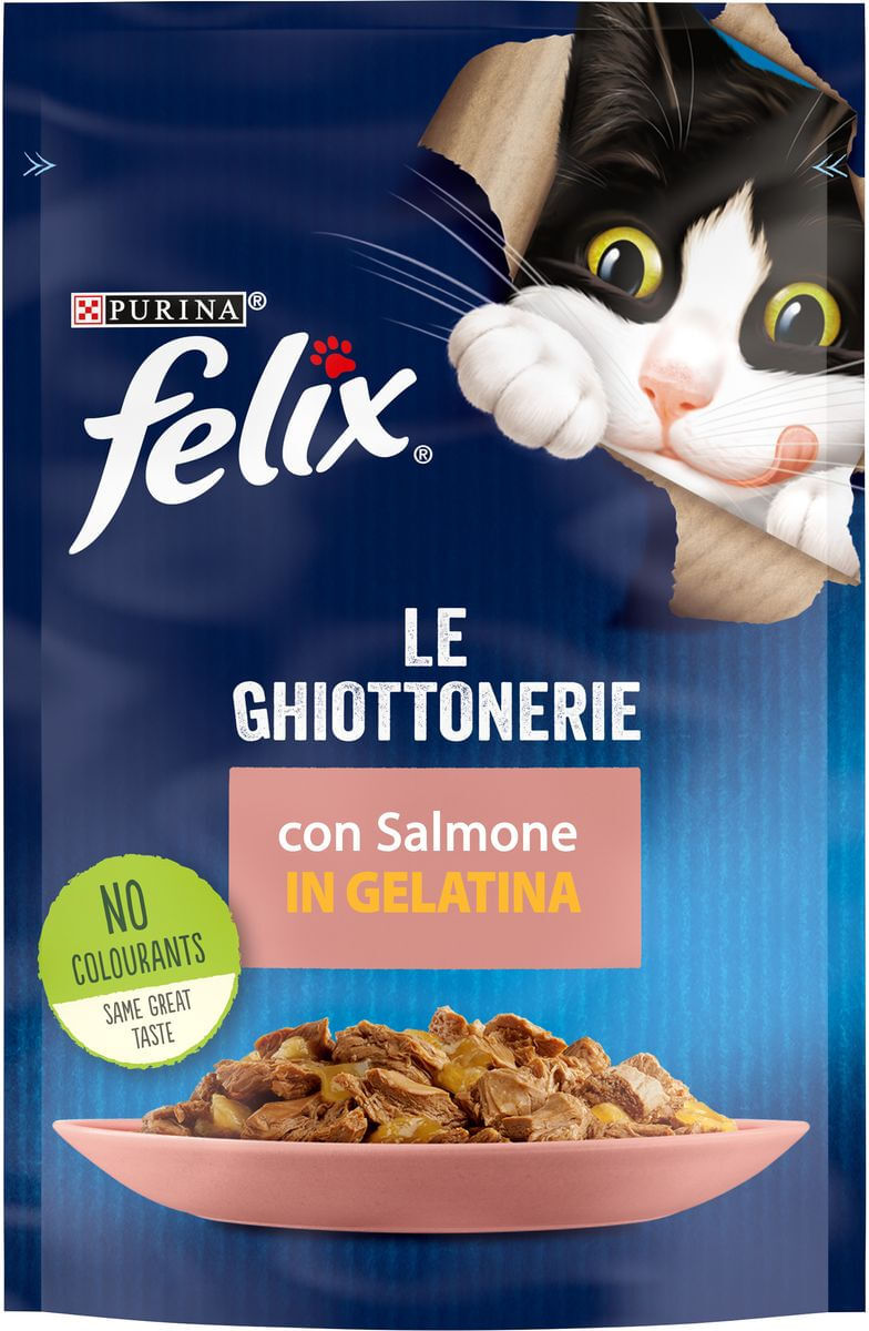 Felix Le Ghiottonerie Cat Busta Multipack 26x85G SALMONE
