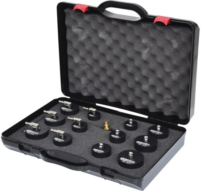 KS Tools Coffret de test à baïonnette du système d'air du turbocompresseur, 13 pcs. (150.1825)