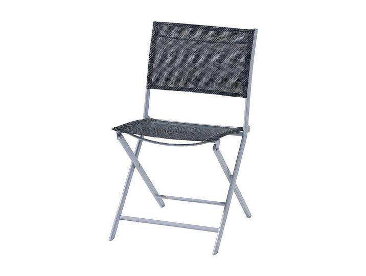 Home and More Klappstuhl Sling Schwarz 80 × 46 × 55 cm