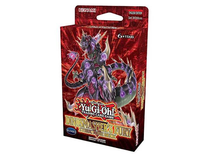 Yu-Gi-Oh DISMRP Dinosmashers Fury Structure Deck-Unlimited Edition