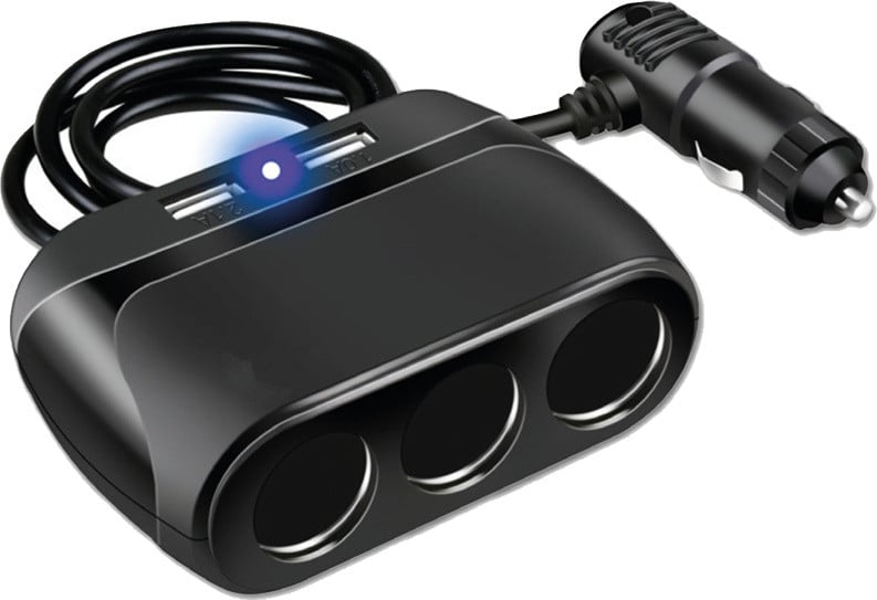 2GO 797256 3-Vaks Auto Verdeelbak