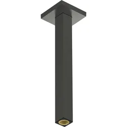 hansgrohe Deckenanschluss E, 30 cm, 24339340, Farbe: Brushed Black Chrome