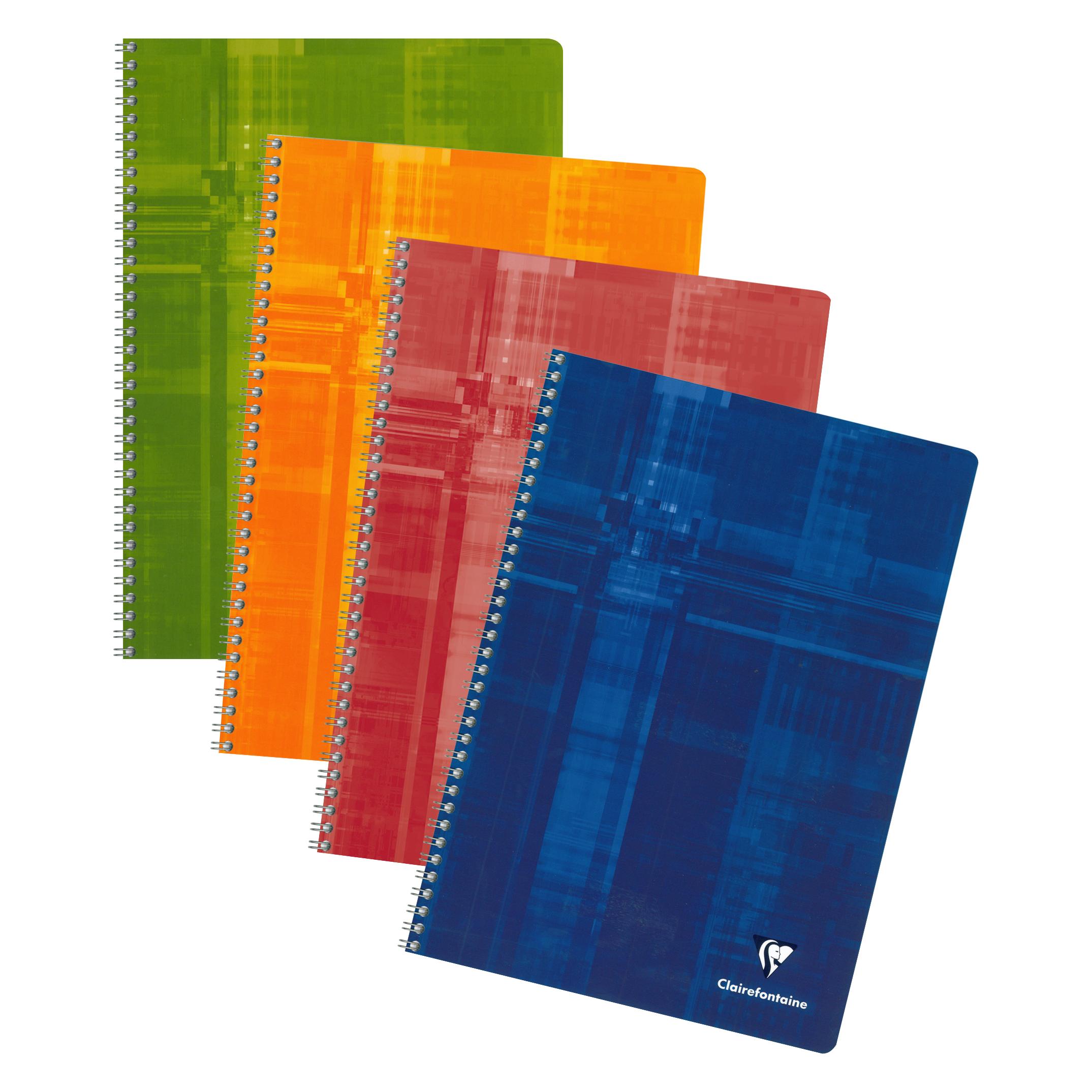 Clairefontaine Spiralheft (A4, Liniert, Weicher Einband) (68145C)