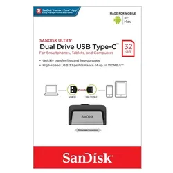 Sandisk USB 3.1 OTG Stick 32GB SDDDC2-032G-G46
