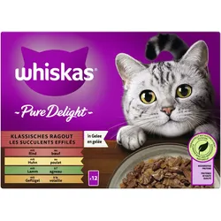 Whiskas Whiskas Multipack Pure Delight Klassisches Ragout in Gelee 1x1.02 kg
