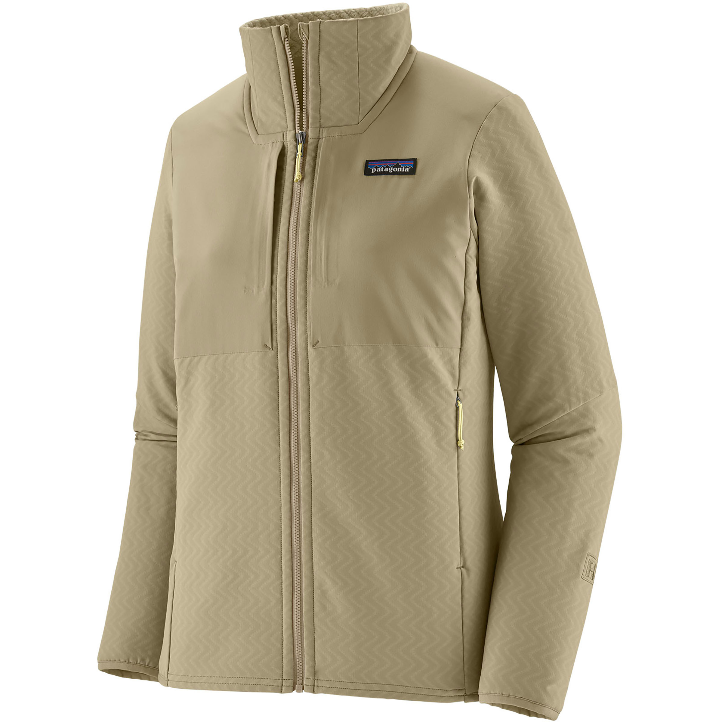 Patagonia R2 CrossStrata Damen Softshelljacke oliv Größe XS Trekking Windabweisend Wasserabweisend
