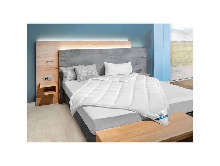 Couette Cotton Soft duo 155 x 200cm Blanc Tissu