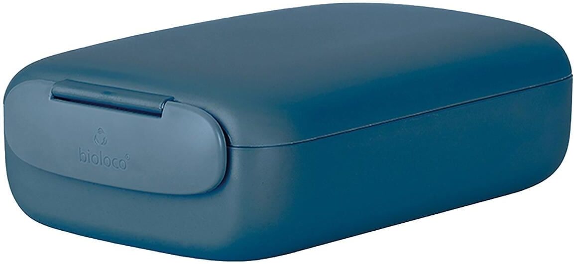 "BioLoco rectangle" blaugrau Einheitsgröße