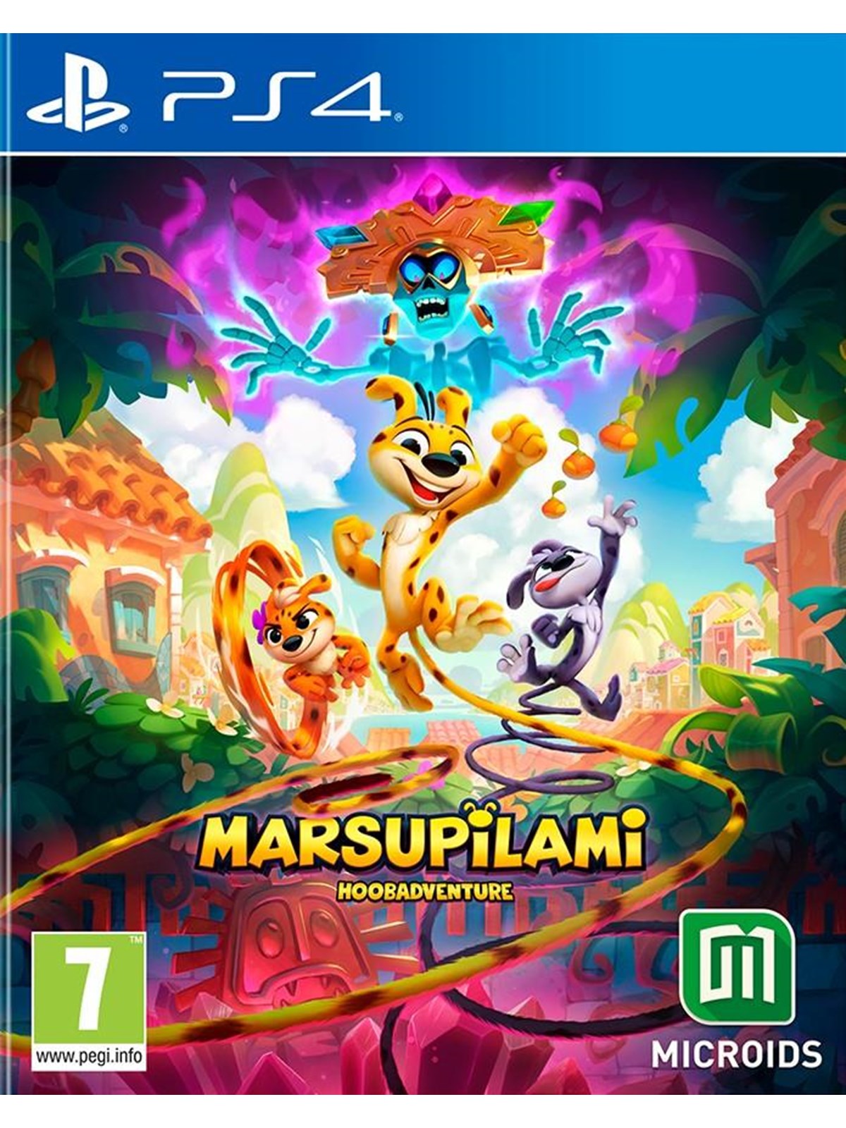 Marsupilami: Hoobadventure - Sony PlayStation 4 - Platformer - PEGI 7