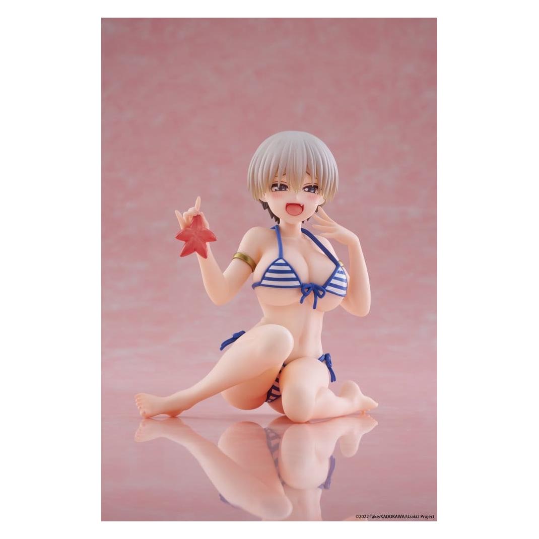 Taito Uzaki-chan Wants to Hang Out! figurine PVC Desktop Cute Hana Uzaki (Swim wear Ver.) 13 cm (TAPR452022000)