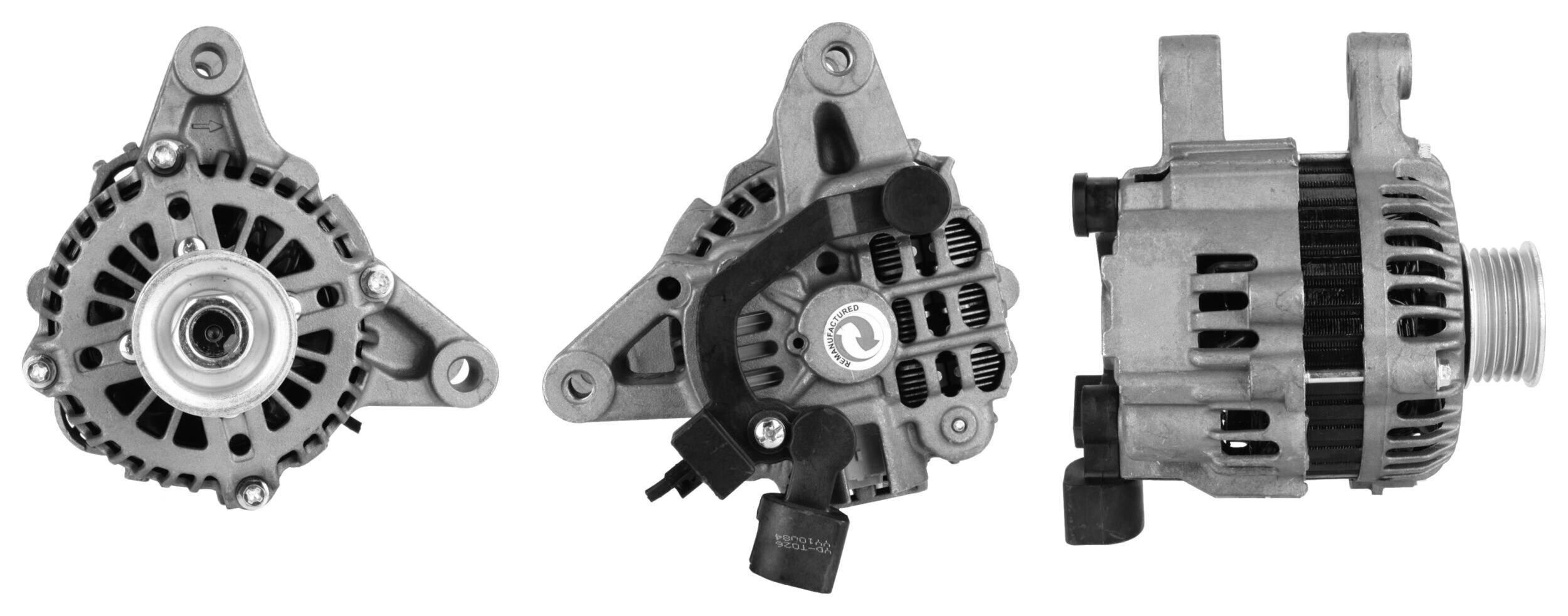LUCAS LRA03132 Lichtmaschine Generator LiMa 60A 12V für CITROËN C3 I Schrägheck (FC, FN) C2 Schrägheck (JM) C3 Pluriel (HB) C2 Enterprise (JG)