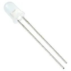 OptoSupply LED, 5mm, blinkend, 2500-7000mcd, 30°, 1.8Hz, diffus, gelb/grün