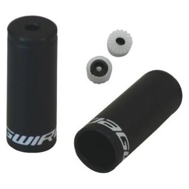 Jagwire BOT057BJ End caps Sealed, 4mm Shift, alloy, black (50pcs) (JA7207)