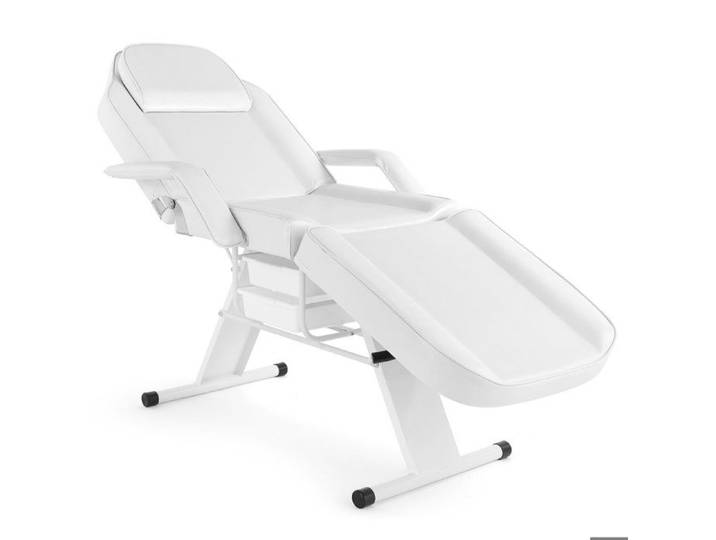 Tabouret roulettes Professionnel avec Dossier VINGLI Tabouret de Bureau Rotation à 360° Hauteur Réglable 94-105cm PU Noir
