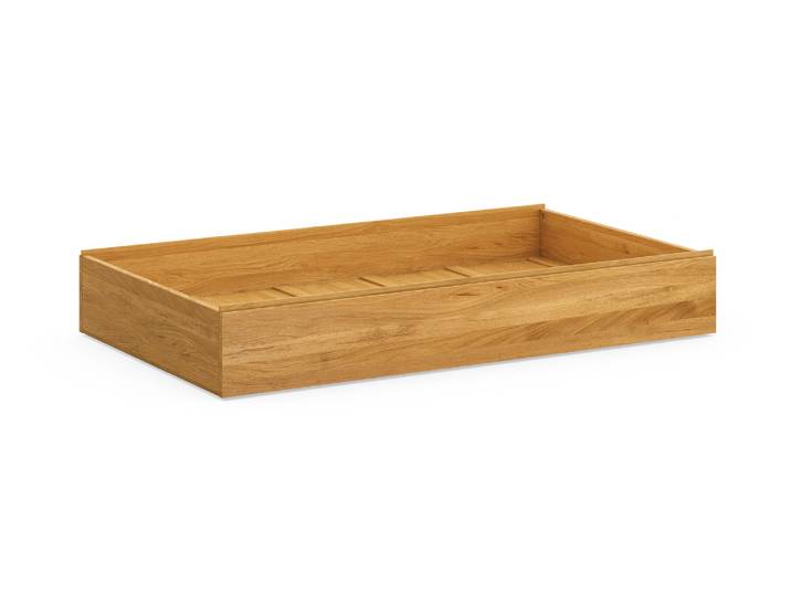 Naturwohnen Bettkasten Massivholz 25x160x94cm Eiche natur geölt Serie Arbor Design und Handwerk vereint mit bioola® nature veredelt