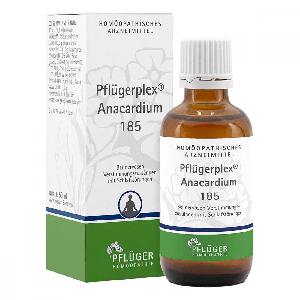 Homöopathisches Laboratorium Alexander Pflüger Gmb Pflügerplex® Anacardium 185 Tropfen 04584340