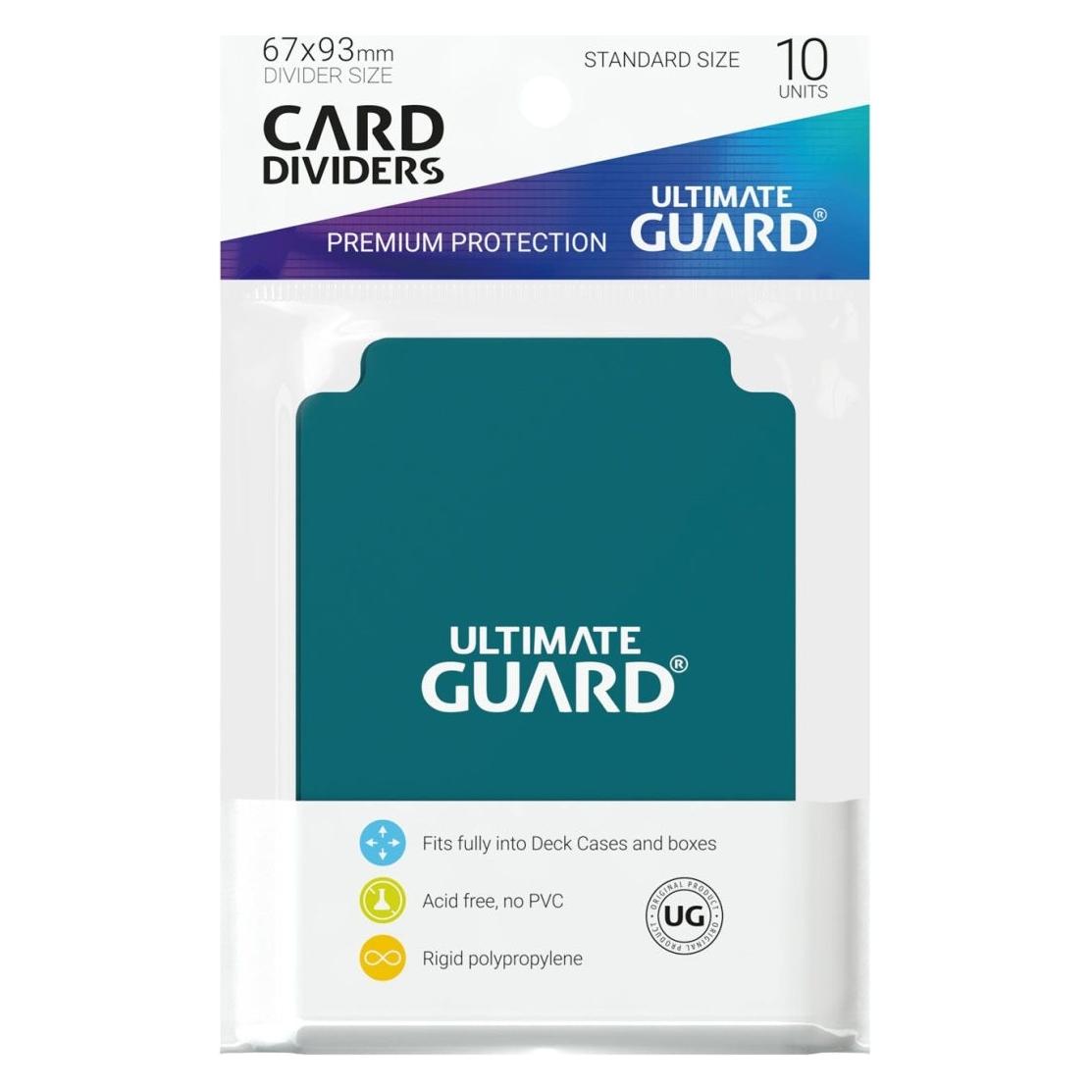 Ultimate Guard Kartentrenner Standardgrösse Petrolblau 10 (UGD010452)