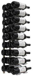Epicureanist 27-Bottle Metal Wine Rack