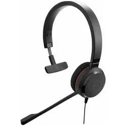 Jabra Evolve 20SE UC (Kabelgebunden, USB-A, Microsoft Teams), Office Headset, Schwarz