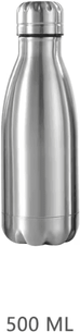 Inspire Essentials Stainless Steel Water Bottle For Sports Travel And Daily Use a