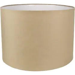 HSM Collection Lampenschirm rund Leinen, ø25x18 Sand