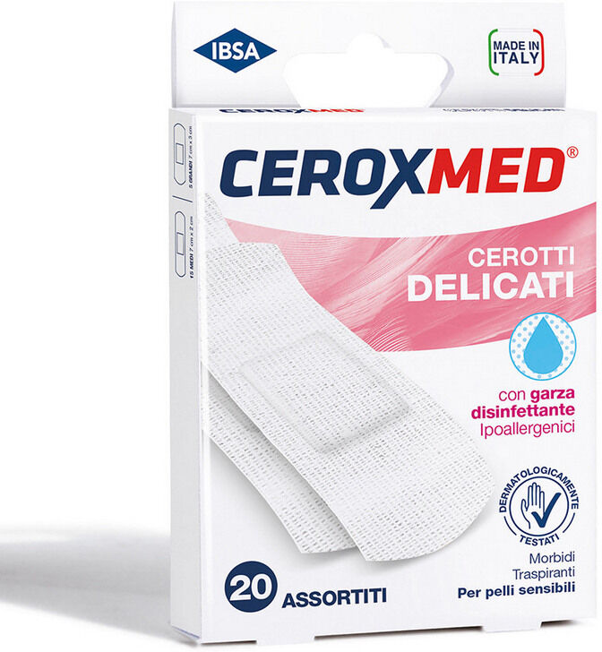 Nova Argentia Ceroxmed Cerotti Delicati Assortiti 20 Pezzi
