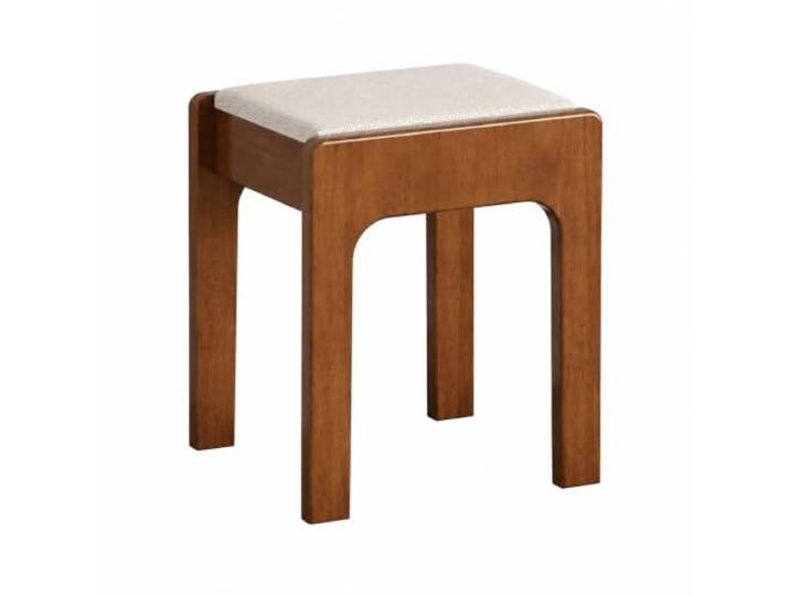 WSJJXS Massivholz Hocker mit Verstecktem Stauraum und Sitzkissen Sitzbank Truhe, leises Scharnier, abgerundete Ecken, App Entriegelung(Brown,Style B)