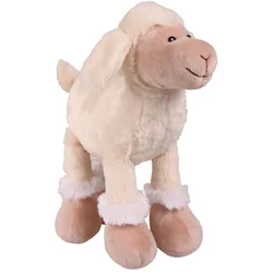 2x Trixie Schaf 30cm mit Quietscher (Plüschspielzeug Hund), Hundespielzeug