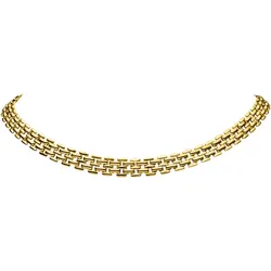 PAUL VALENTINE - AVENUE NECKLACE - Chunky Necklace - gold