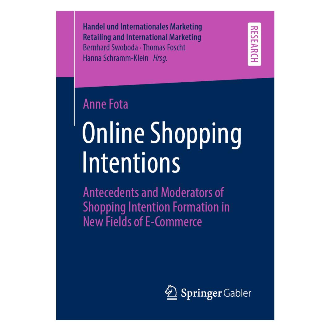 Springer Online Shopping Intentions (Englisch, Softcover, Anne Fota) (56840486)