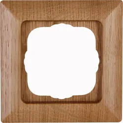 Kopp 306530001 HK02 - Abdeckrahmen 1-fach, Farbe: eiche