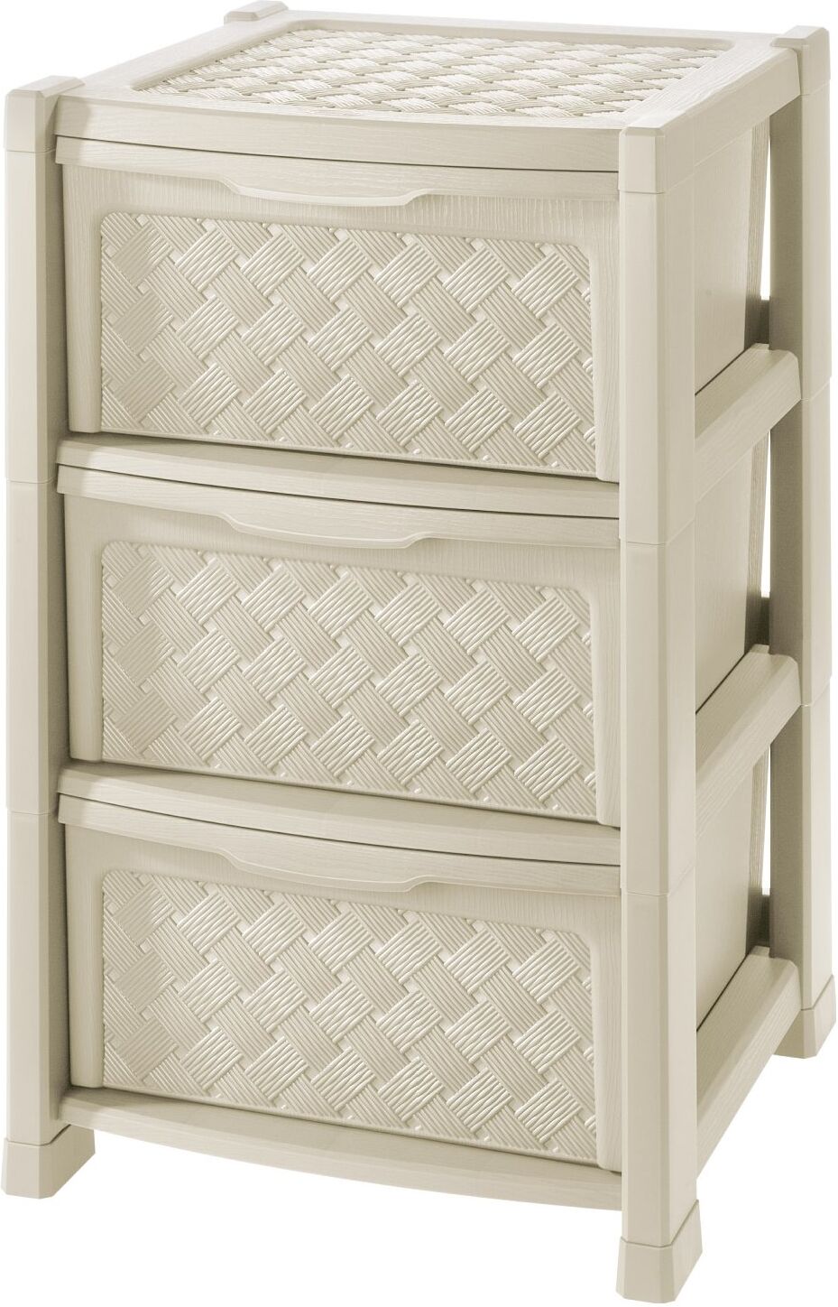 Cassettiera salvaspazio Tontarelli 8025646210 ARIANNA 3C Angora
