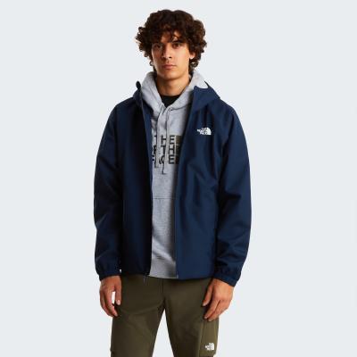 Funktionsjacke THE NORTH FACE "M QUEST JACKET", Herren, Gr. XL, blau (summit navy), Web, Obermaterial: 100% Polyester, normal, Jacken Funktionsjacke, sportlich, aus Polyester, mit wasserdichter DryVent™ Technologie
