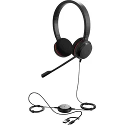 JA 4999-829-269 - Headset, Evolve 20, Stereo UC, USB C/A Adapter