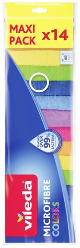 Vileda MICROFIBRE COLORS MEGAPACK 14er 173741