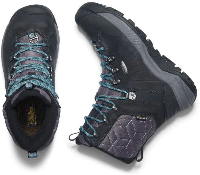 Keen Revel IV High Polar talvisaappaat (naiset) - Black/North Atlantic, 41