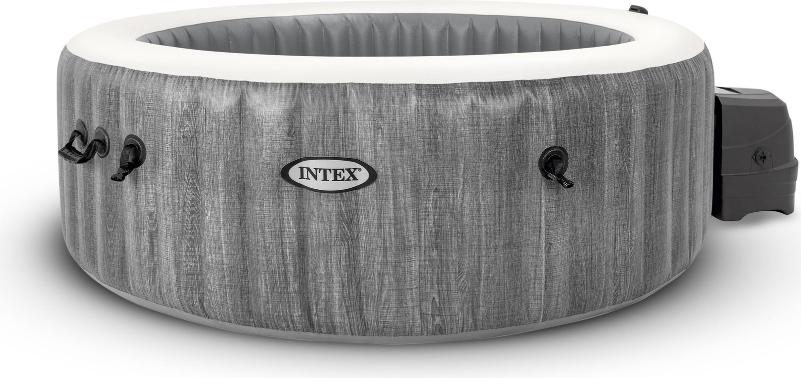 Intex Pure SPA Bubble Massage Greywood Deluxe, Ø 196 x 71 cm, voor zwembaden