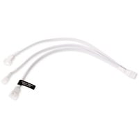 Y-Kabelsplitter 4-Pin auf 3x 4-Pin PWM, 30cm weiß