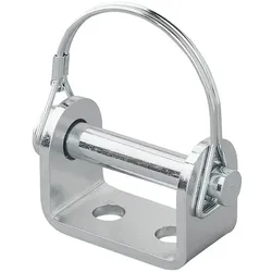 ProPlus 342044 Heckklappenscharniere Halterung 71mm / Ø12mm mit Sicherungsfeder und Stift