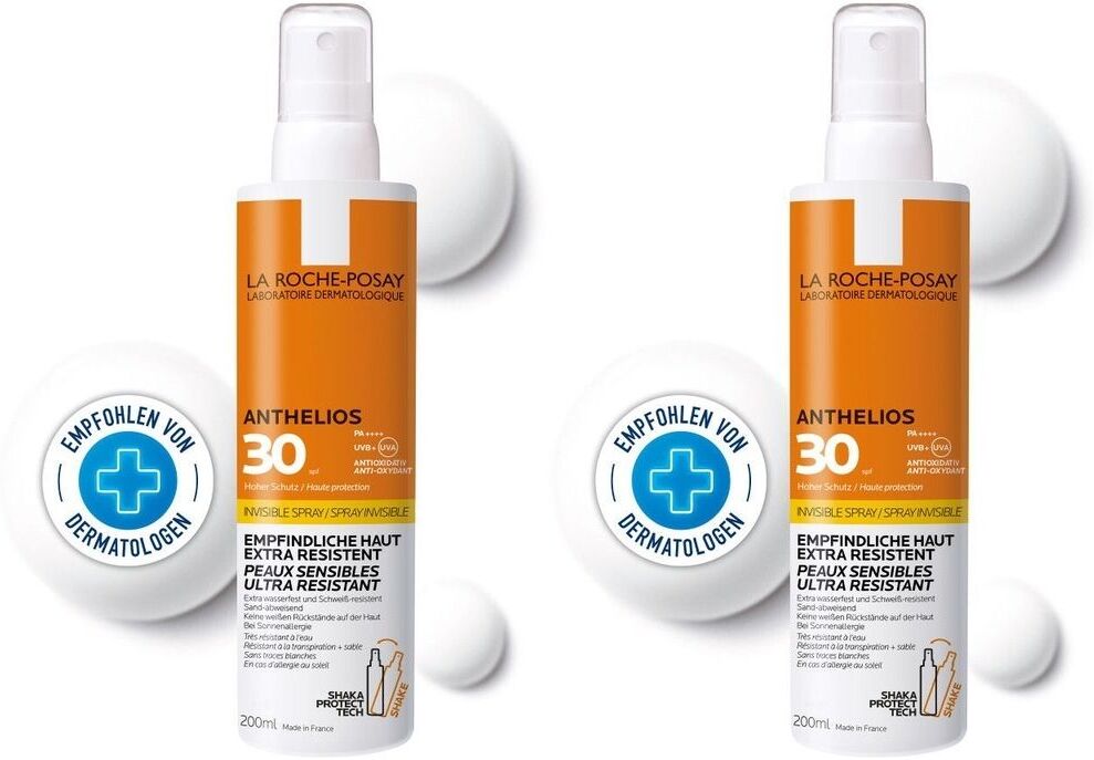 La Roche-Posay Roche-Posay Anthelios Invisible Spray LSF 30 2x 2x200 ml
